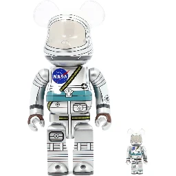"Be@rbrick Project Mercury Astronaut 100%+400%" toy