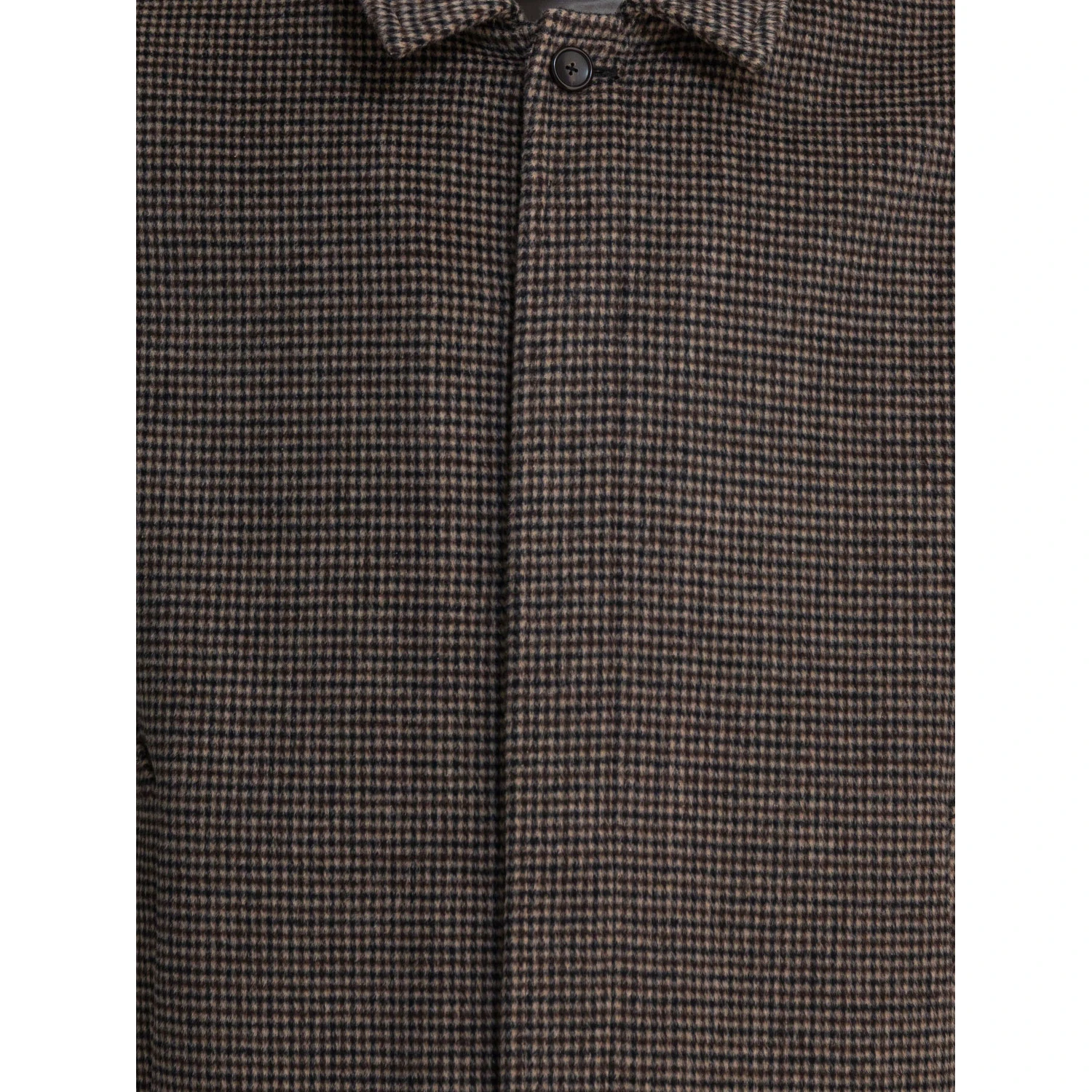 Houndstooth overshirt jacket