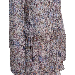 Floral flared dress
