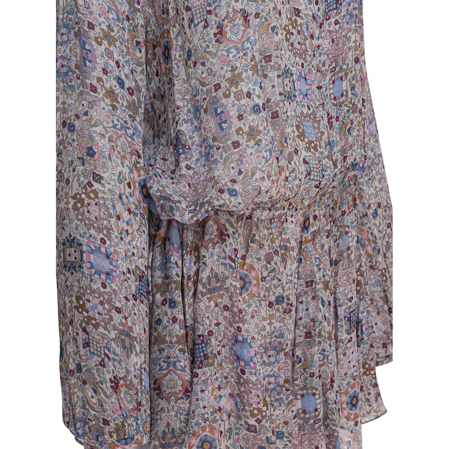 Floral flared dress