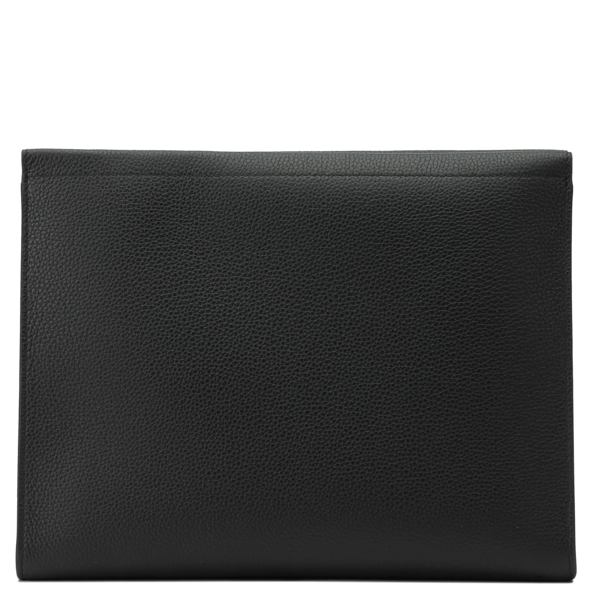 Leather clutch bag with EKD