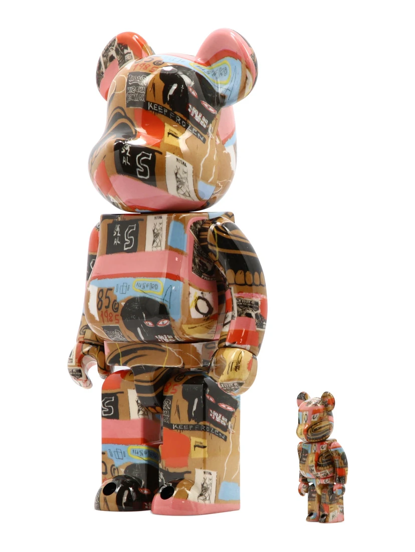 "Be@rbrick Andy Warhol" 100% and 400% toy