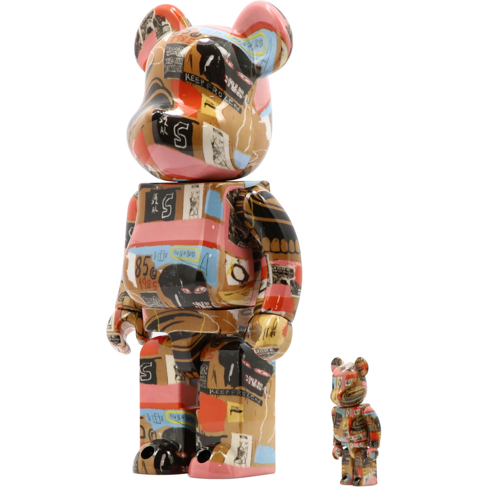 "Be@rbrick Andy Warhol" 100% and 400% toy