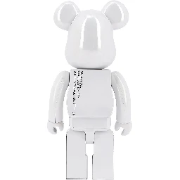 "Be@rbrick 1st Model White Chrome" 400% toy