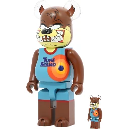 "Be@rbrick Tasmanian Devil Space Jam 400%+100%" toy