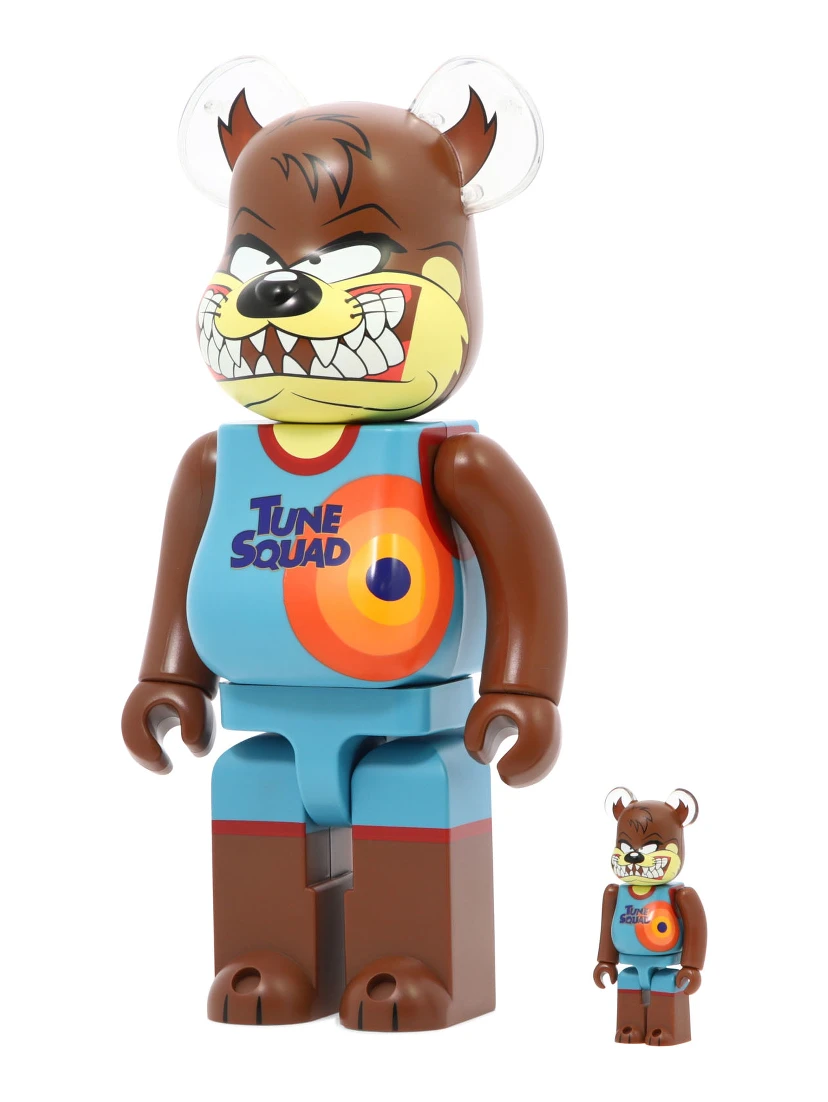 "Be@rbrick Tasmanian Devil Space Jam 400%+100%" toy