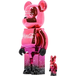 Be@rbrick Coca-Cola Creations 100% & 400% toy