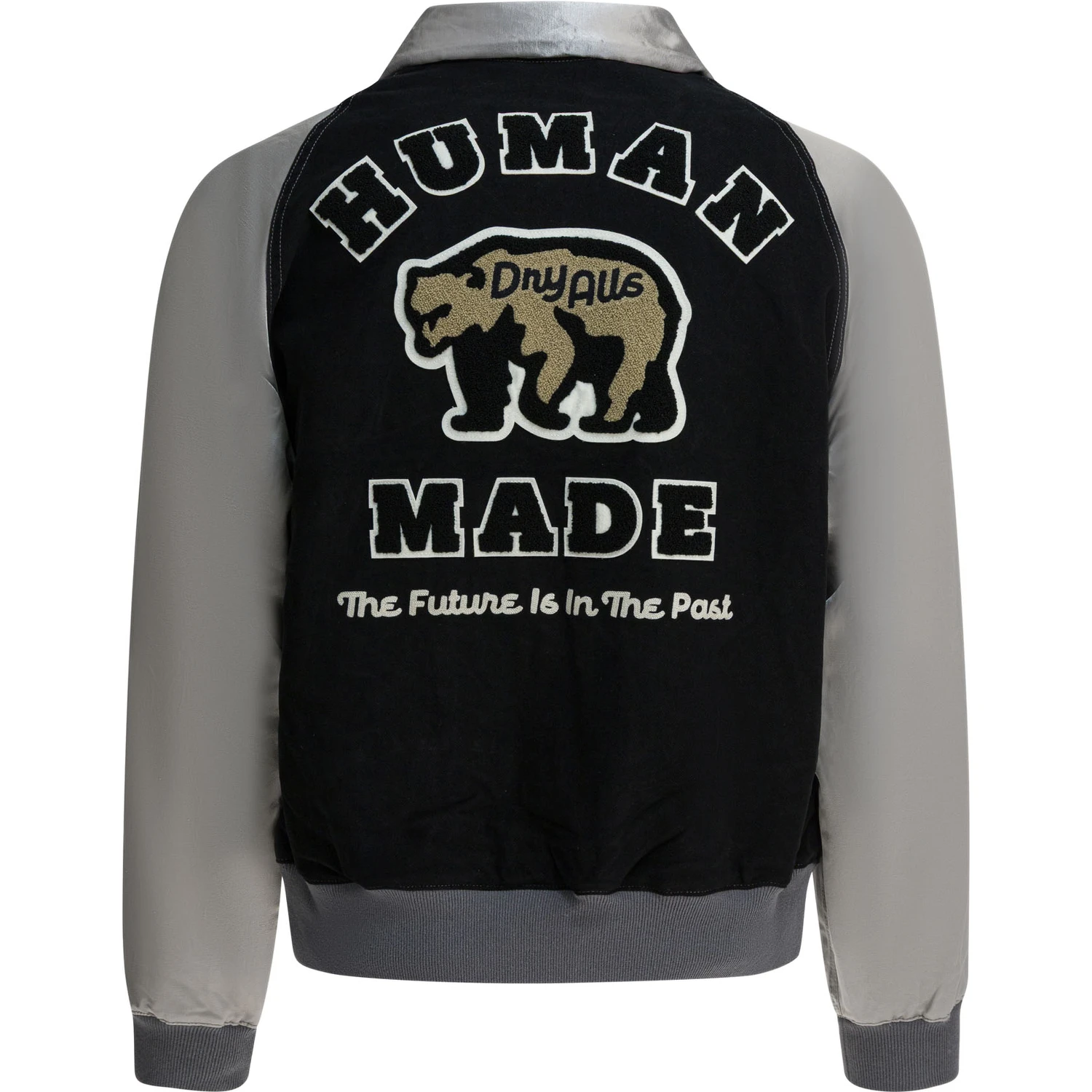 Satin "Varsity" Bomber Jacket