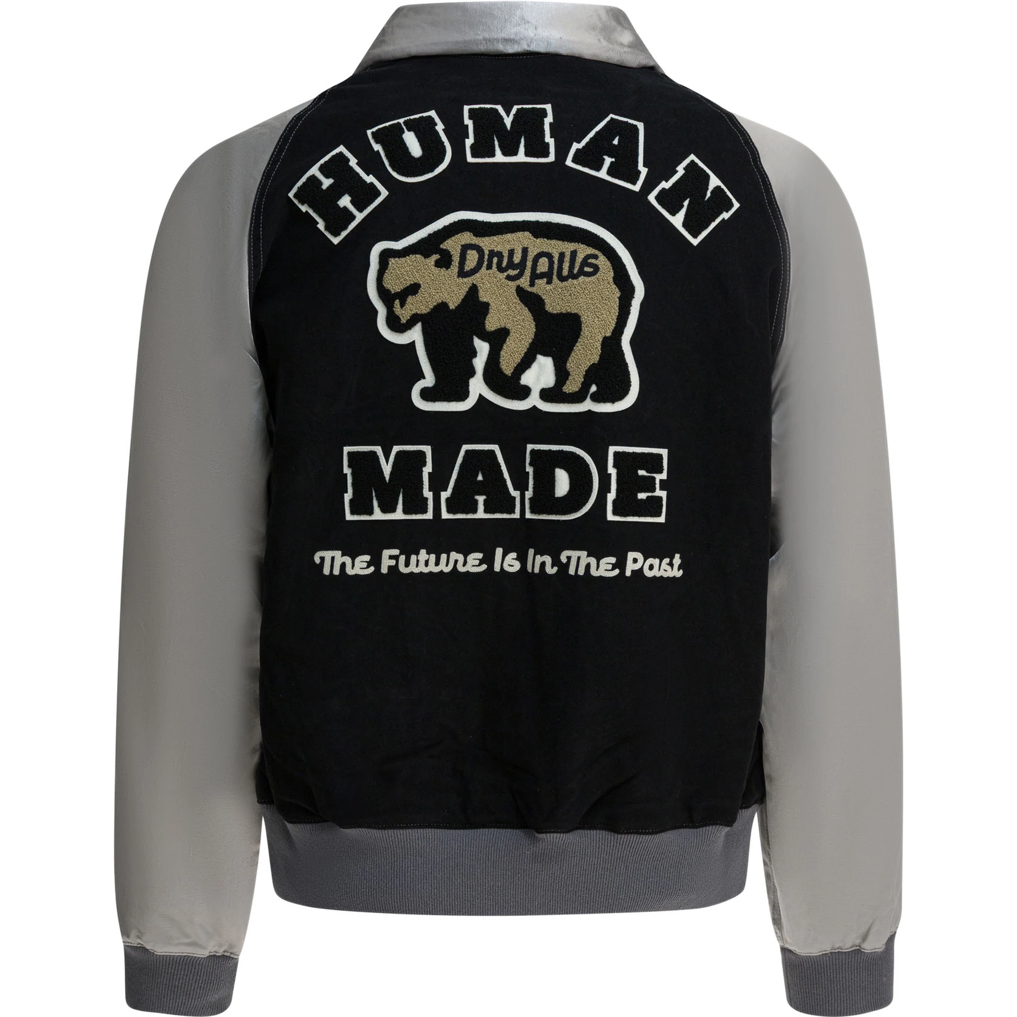 Satin "Varsity" Bomber Jacket