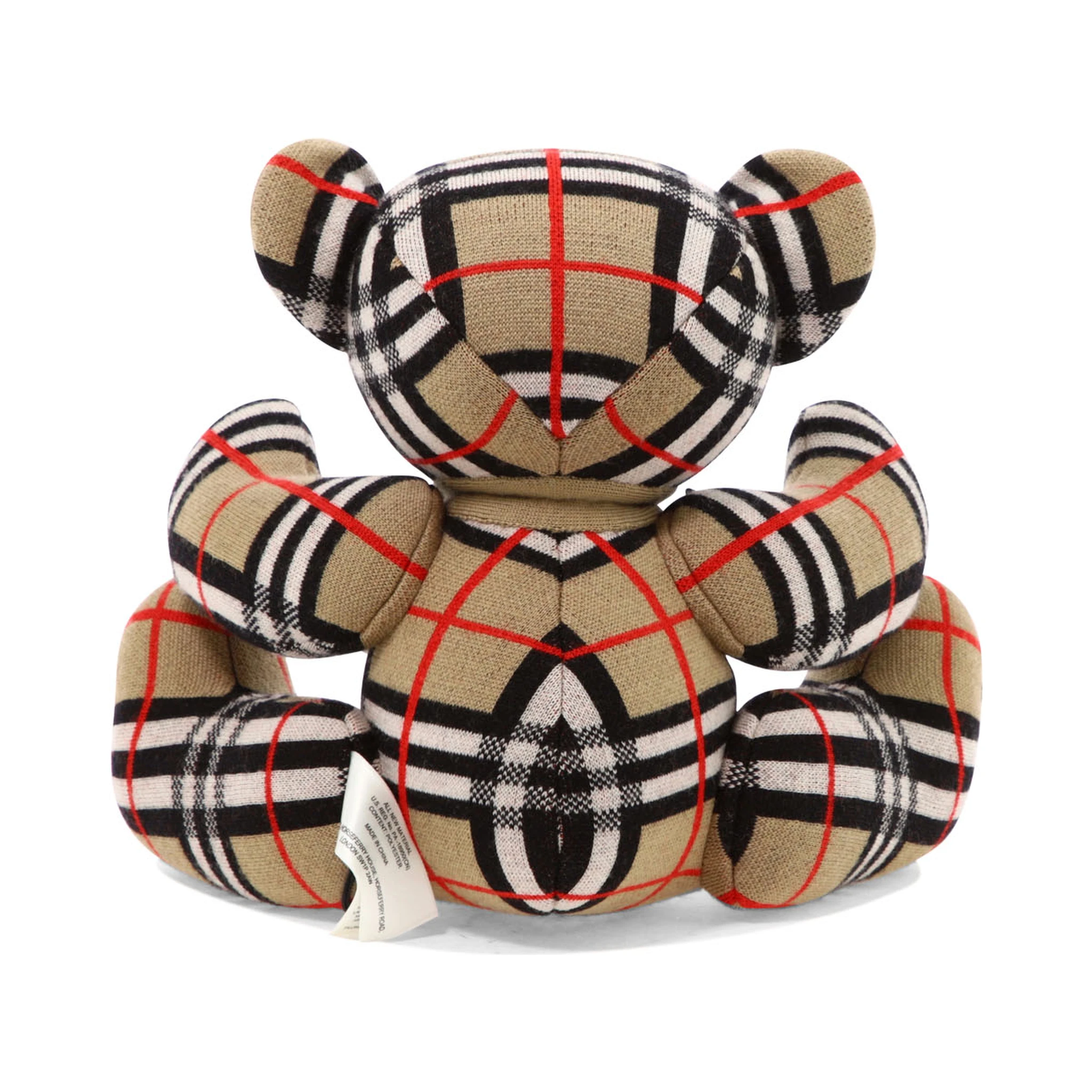 "Check Sitting Bear" puppet