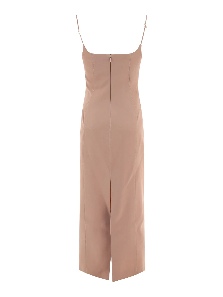 Gabardine midi dress alternative