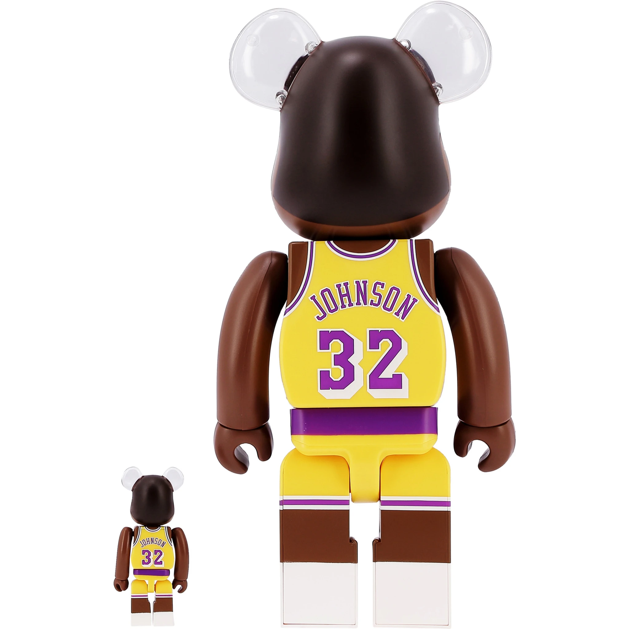 "Be@rbrick Magic Johnson" 100% and 400% toy
