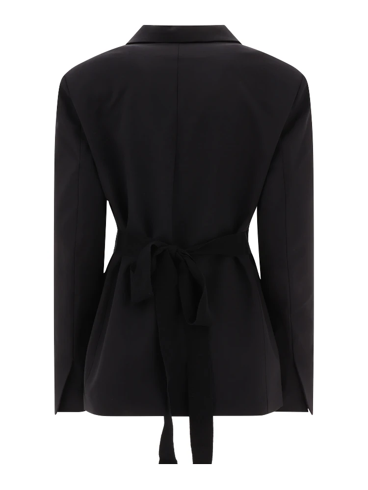 "Serge" tailored belted jacket alternative