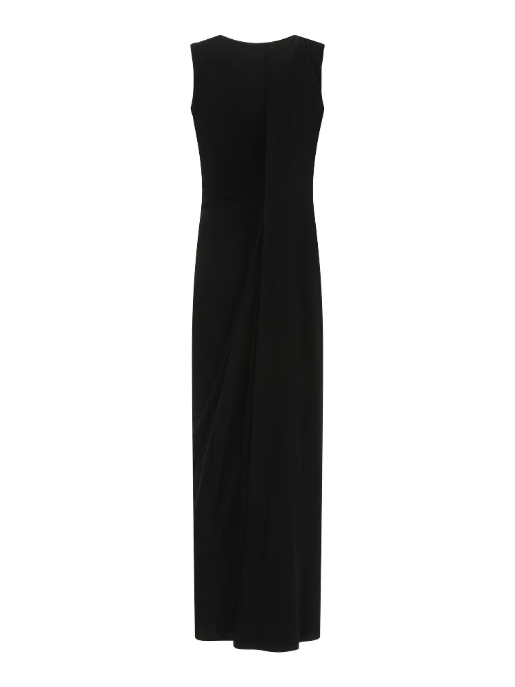Ribbed jersey sleeveless dress alternative