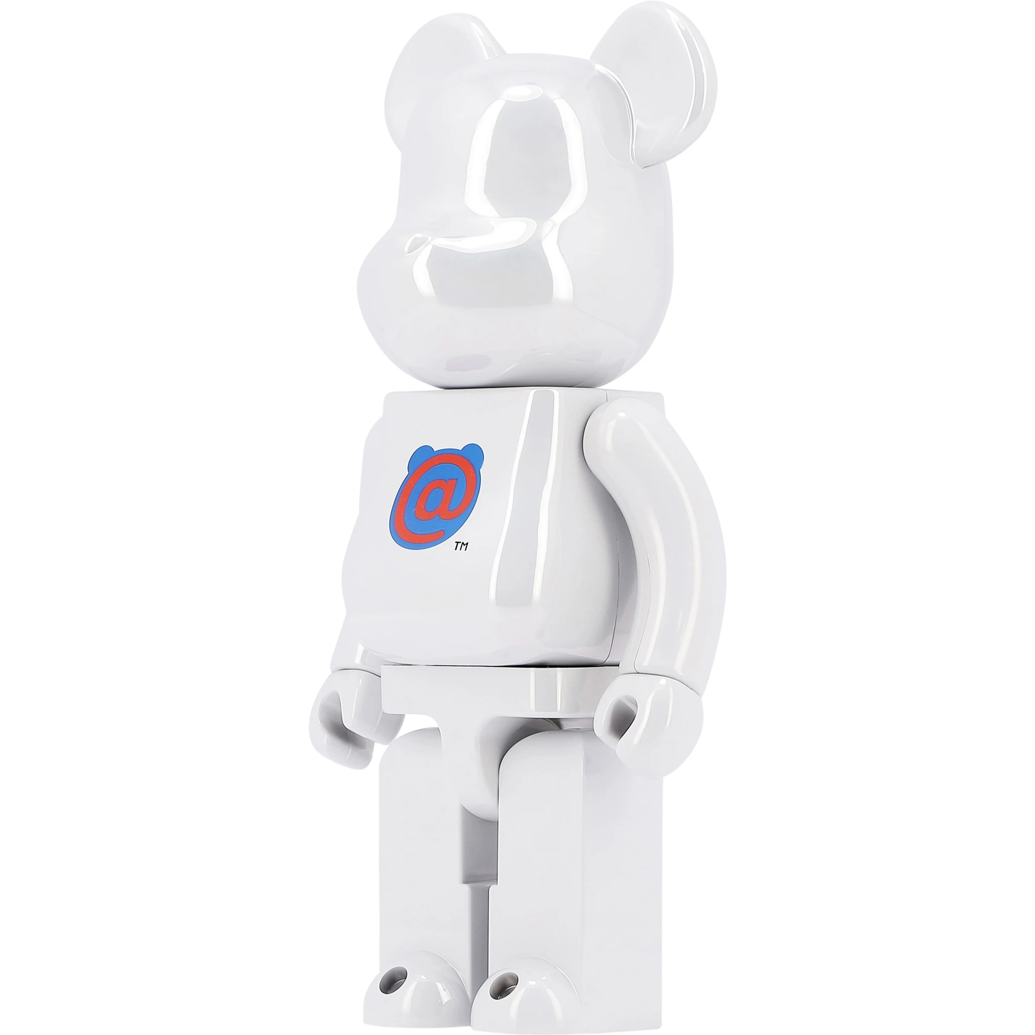 "Be@rbrick 1st Model White Chrome" 400% toy
