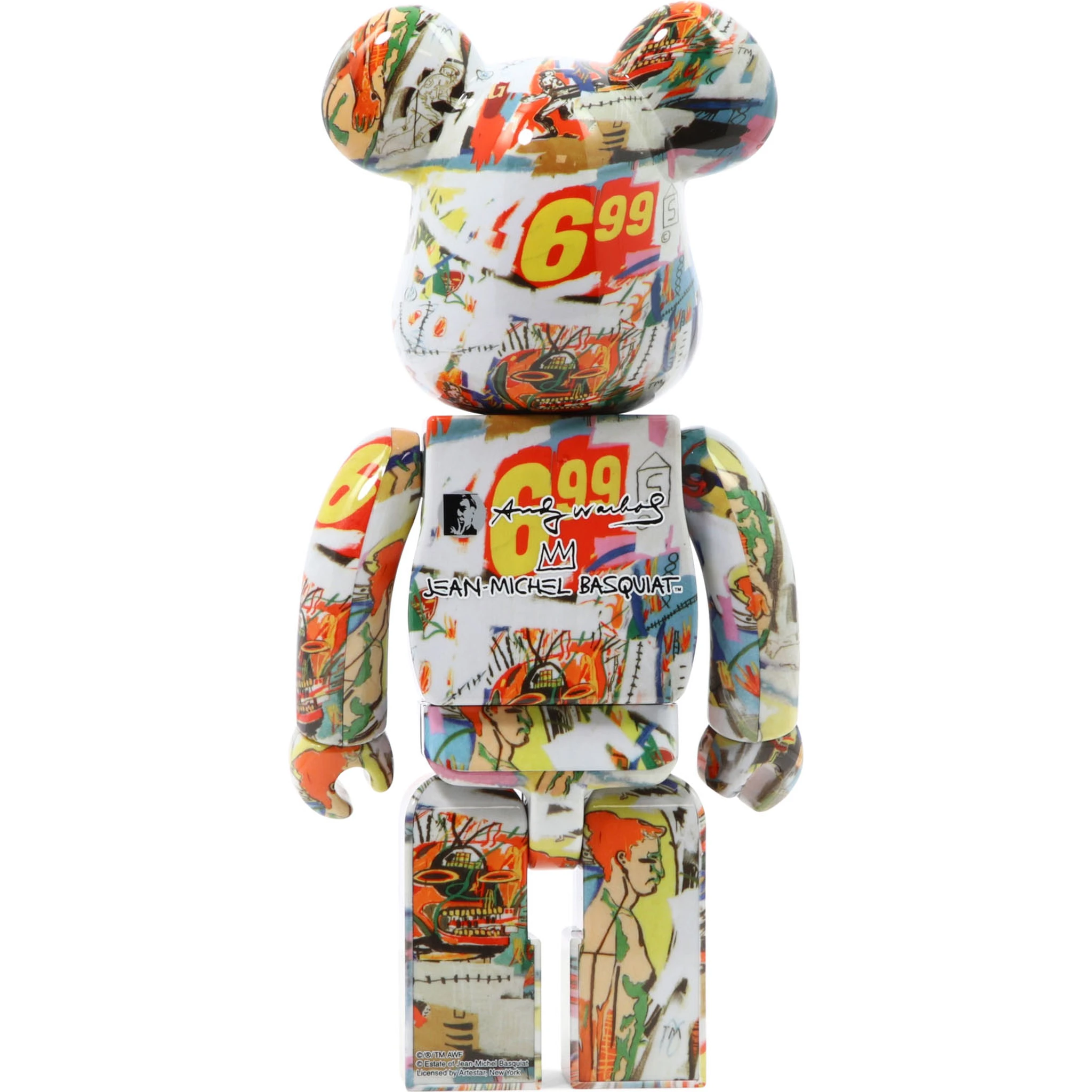 "Andy Warhol x Jean-Michel Basquiat" Be@rbrick