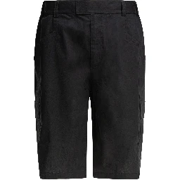 Poplin cargo shorts