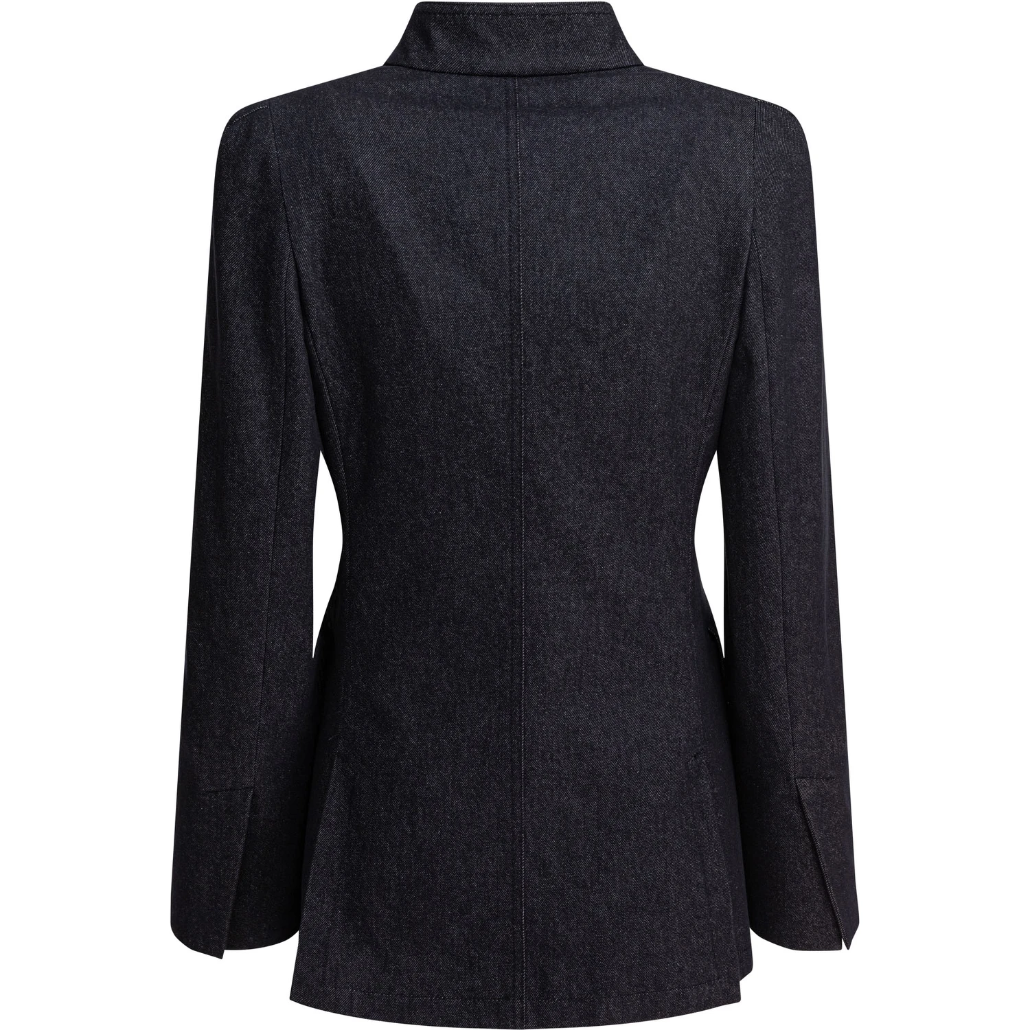 Denim-effect blazer
