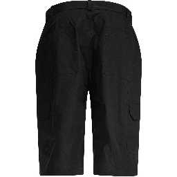 Poplin cargo shorts