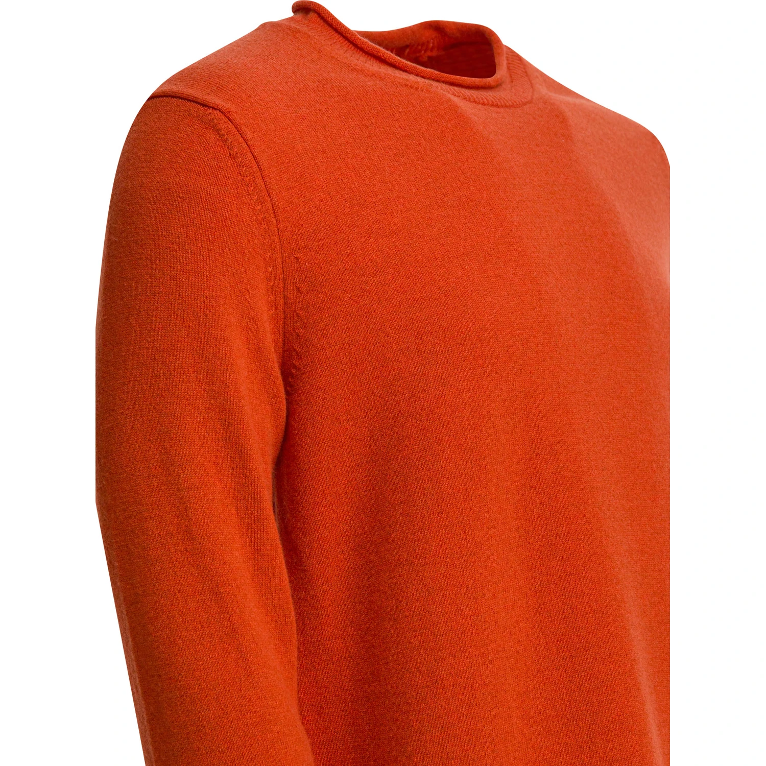 Wool crewneck sweater