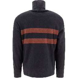 Cotton turtleneck sweater