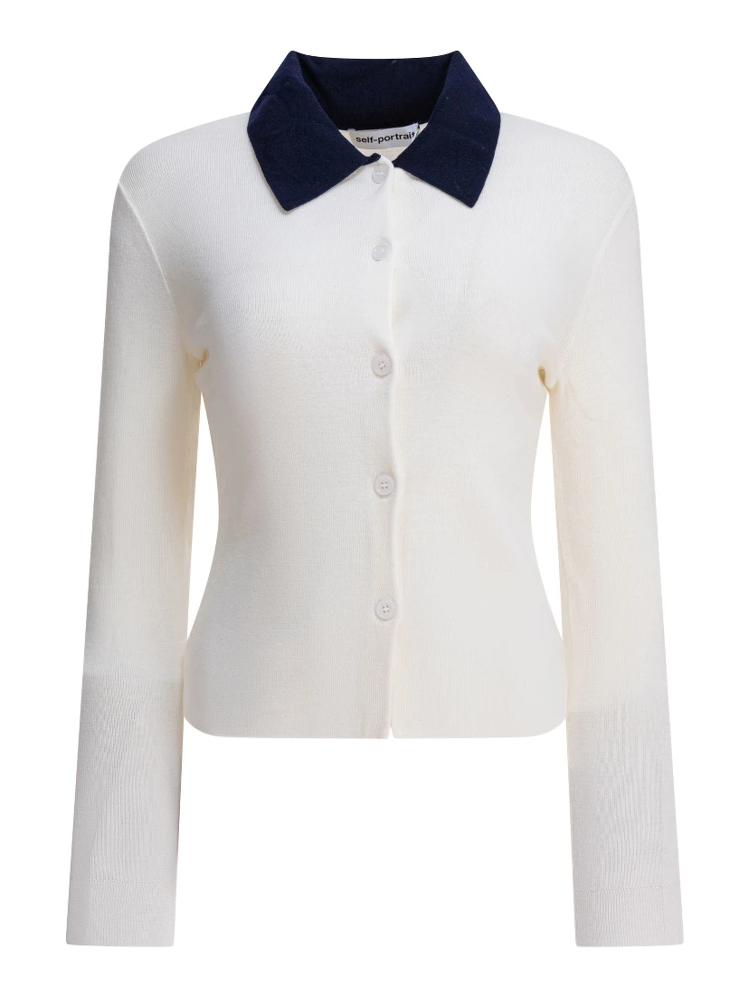 Merino wool cardigan