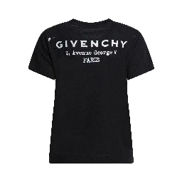 T-shirt with GIVENCHY print
