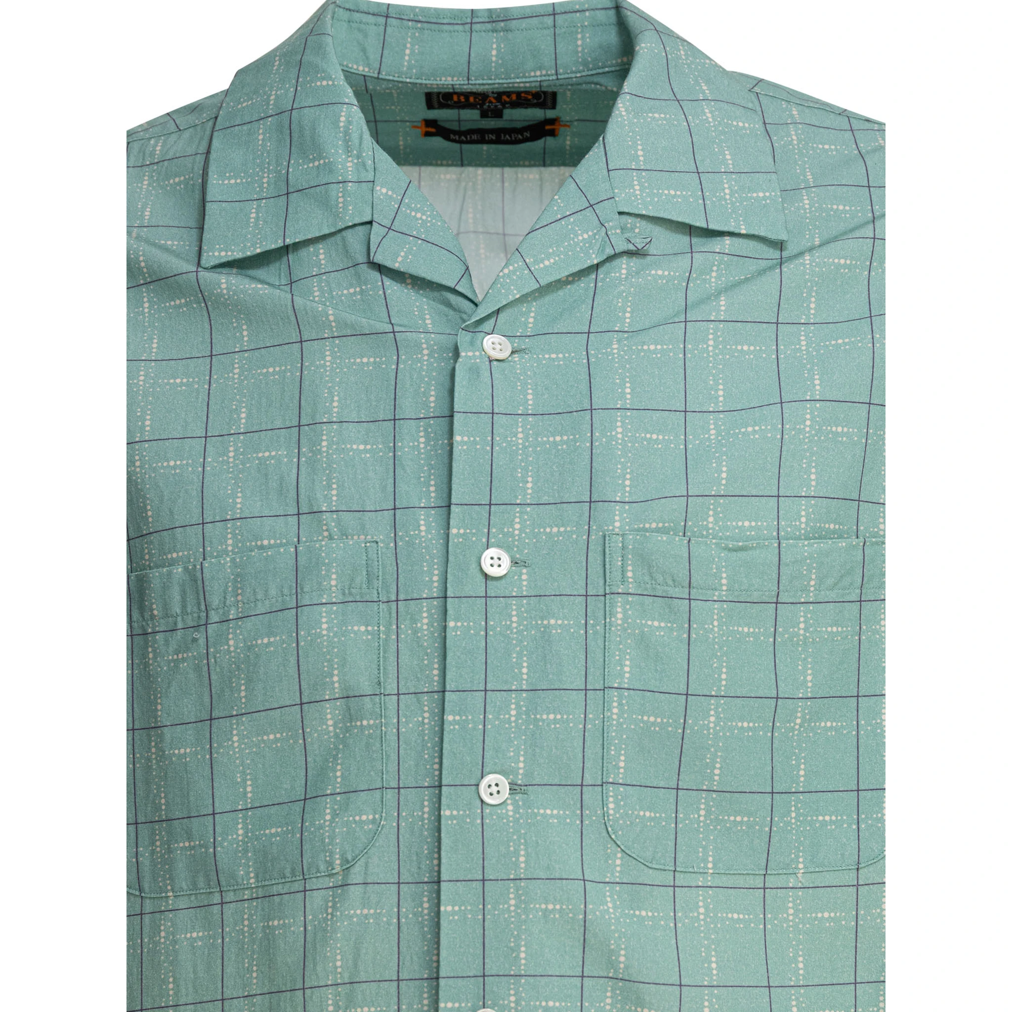 Camp collar shirt