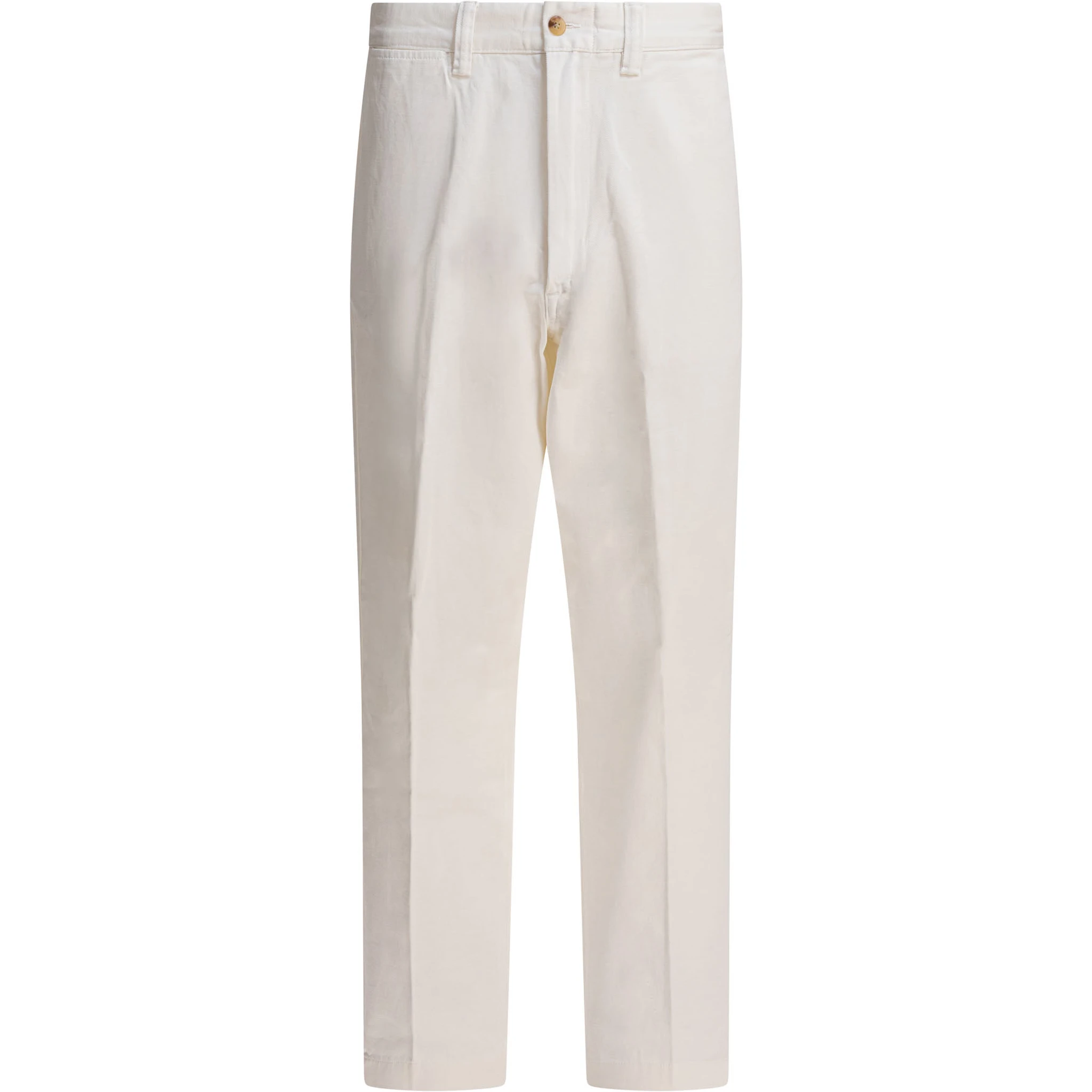 Straight leg trousers