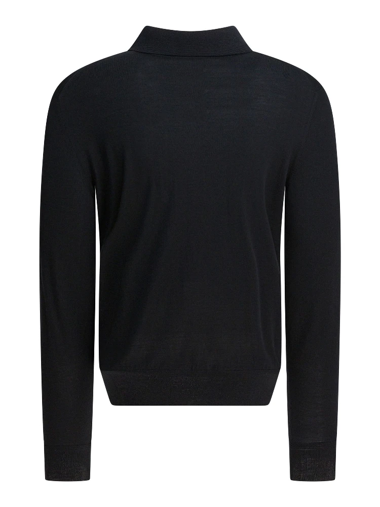 Long-sleeved polo shirt alternative