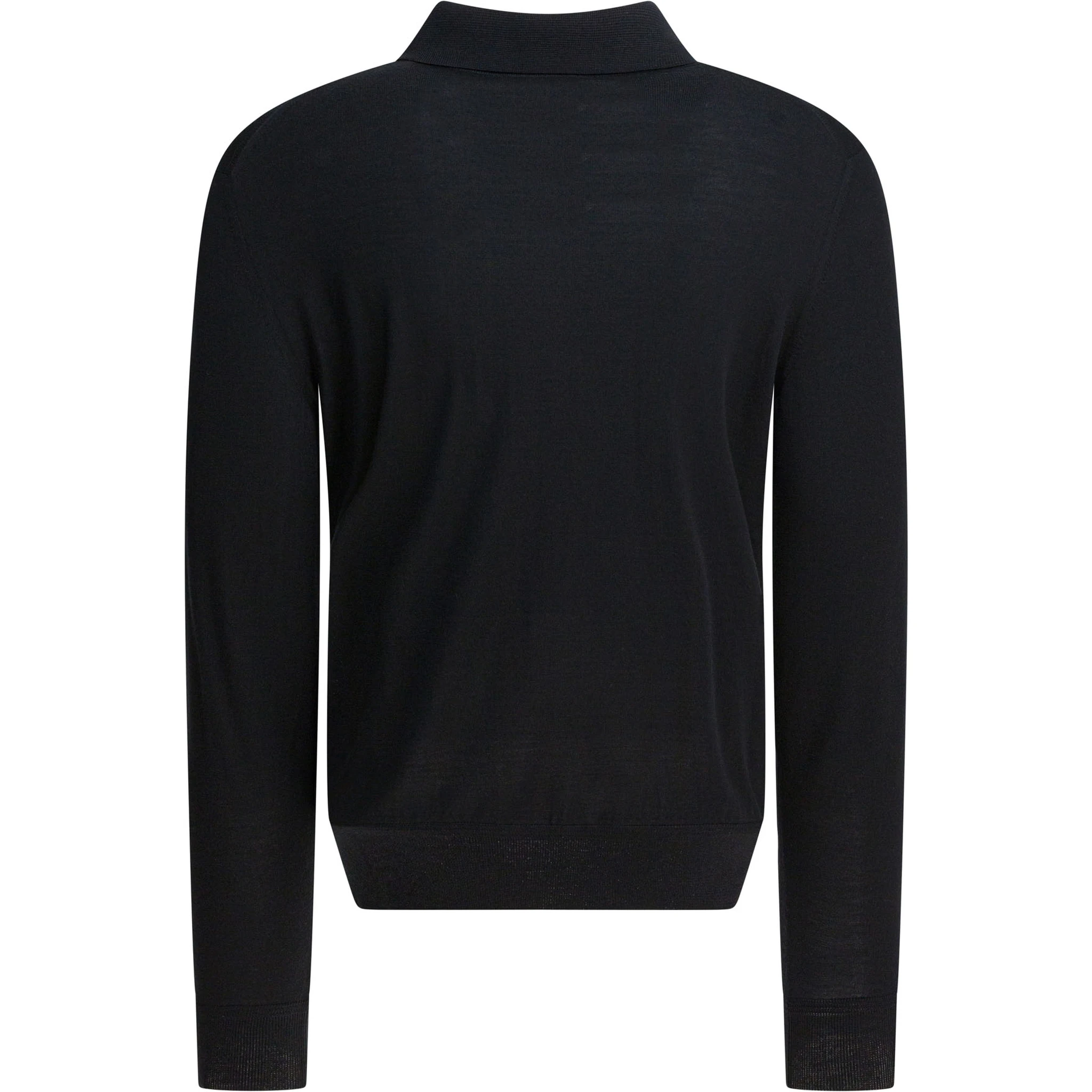 Long-sleeved polo shirt
