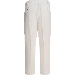 Straight leg trousers
