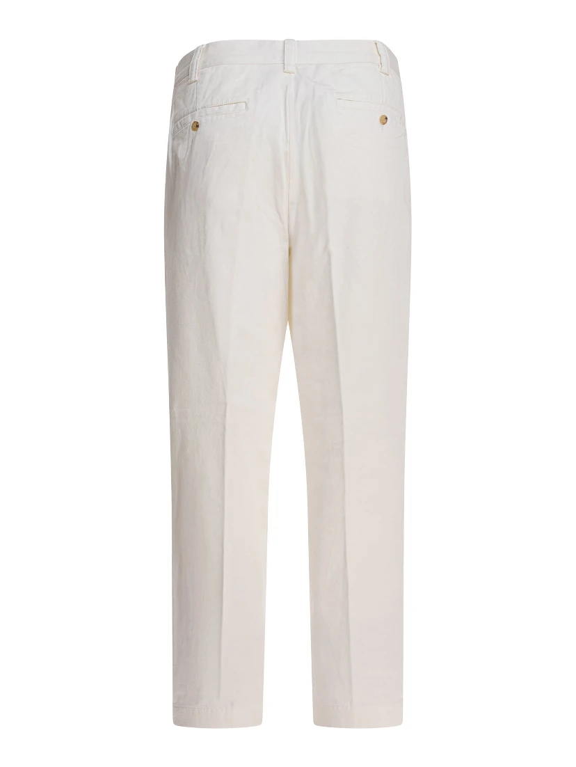 Straight leg trousers