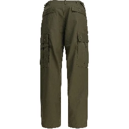 Cotton poplin cargo pants