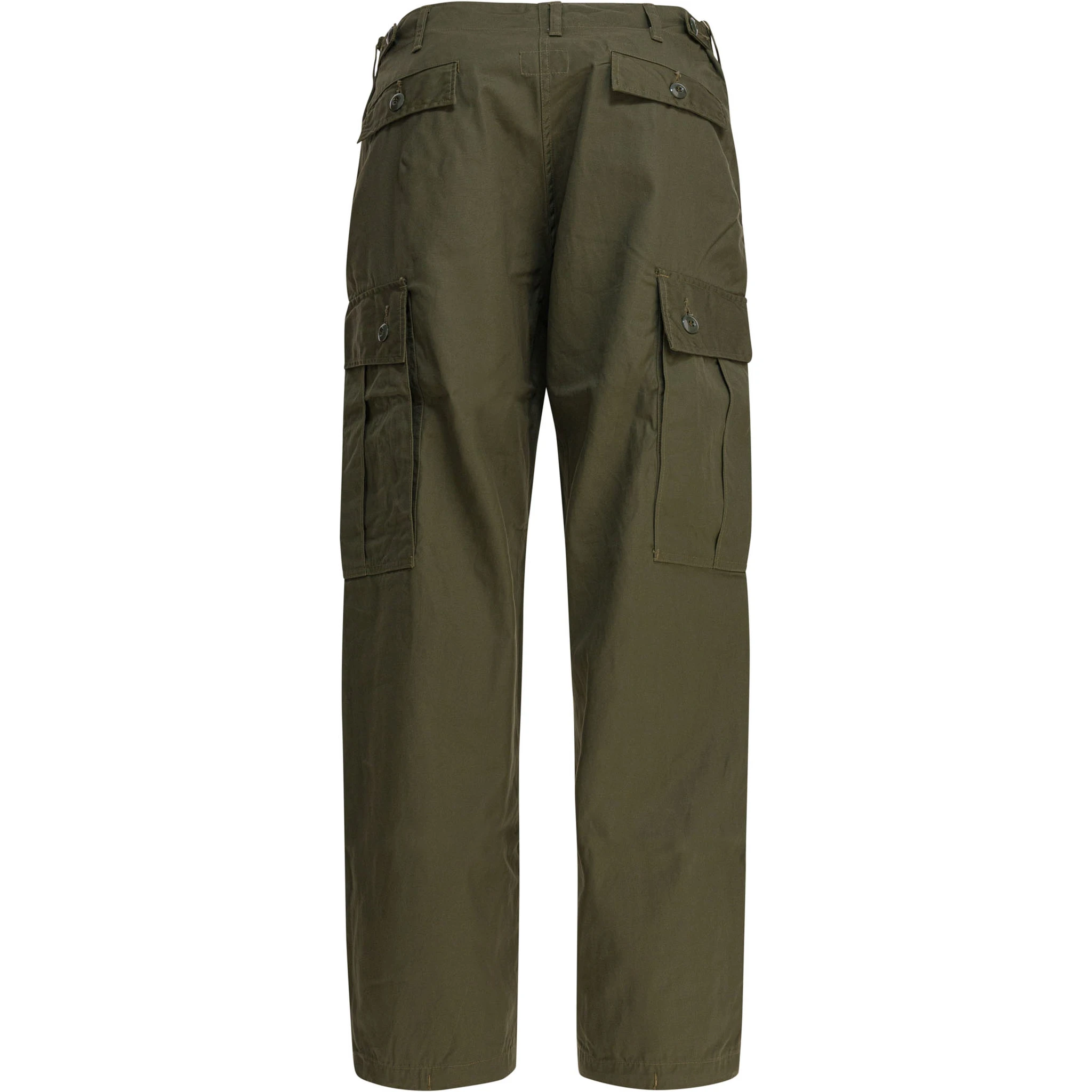 Cotton poplin cargo pants