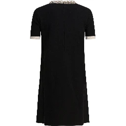 Embellished choker dress