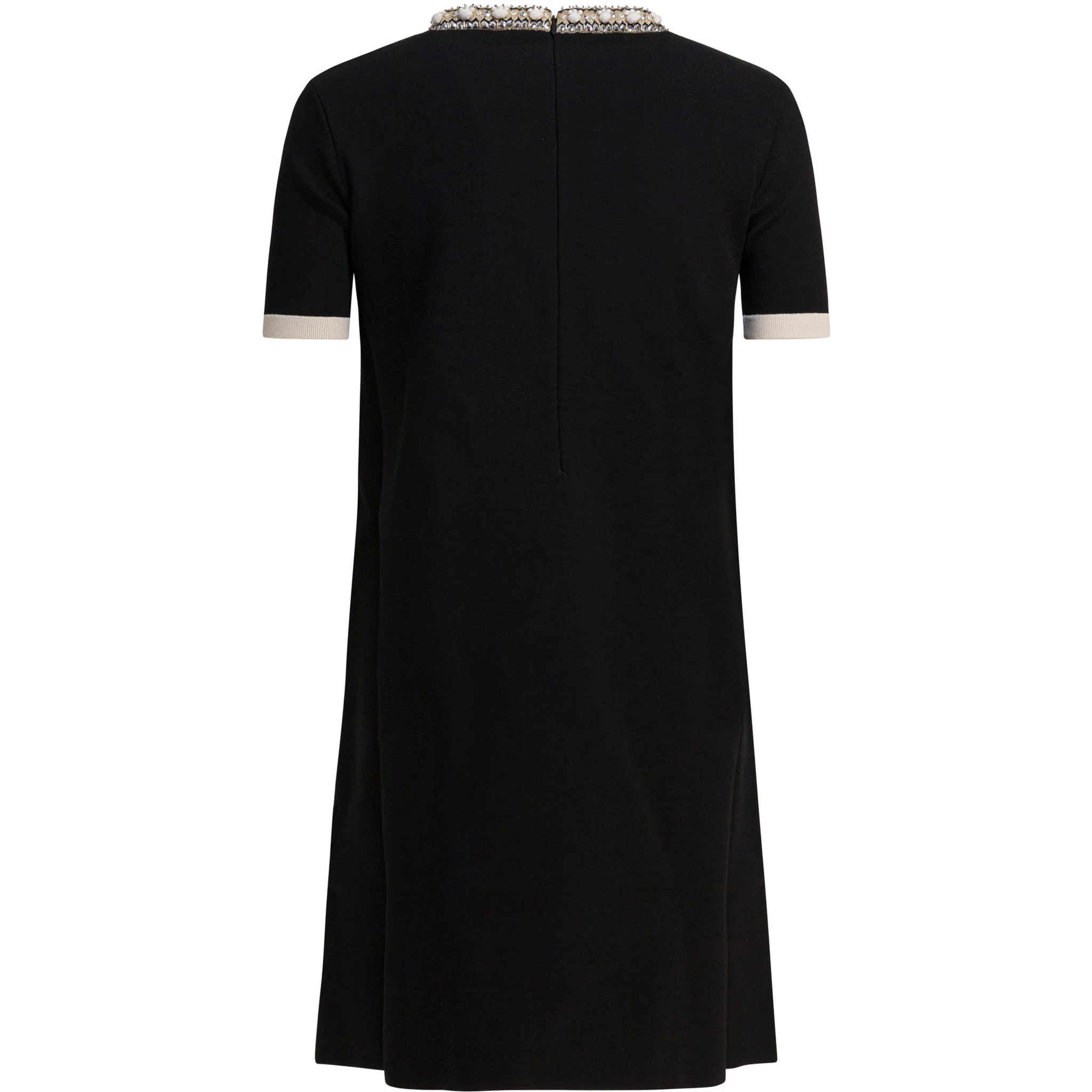 Embellished choker dress