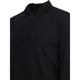 Long-sleeved polo shirt