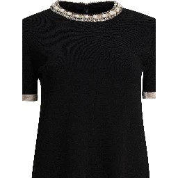 Embellished choker dress