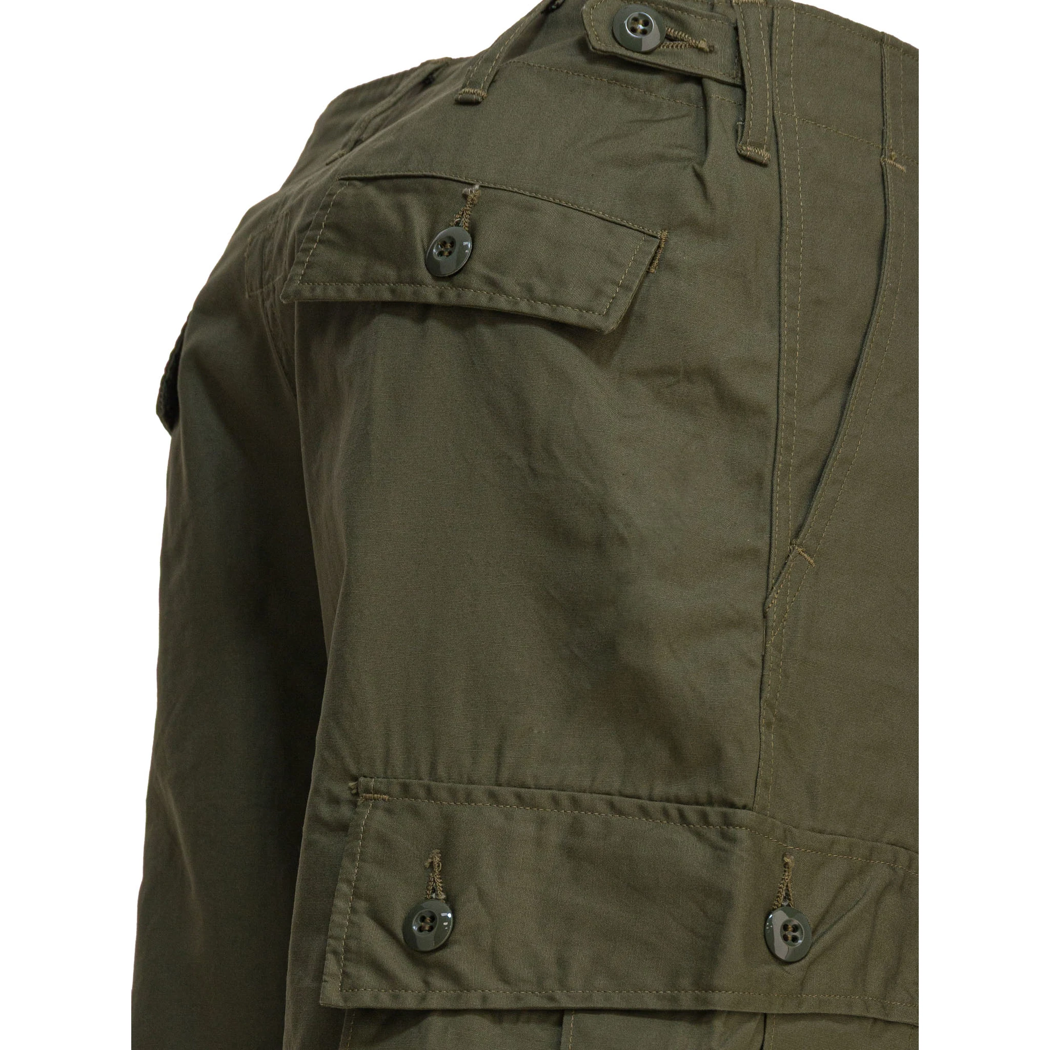 Cotton poplin cargo pants