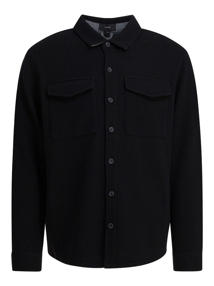 Cotton overshirt jacket