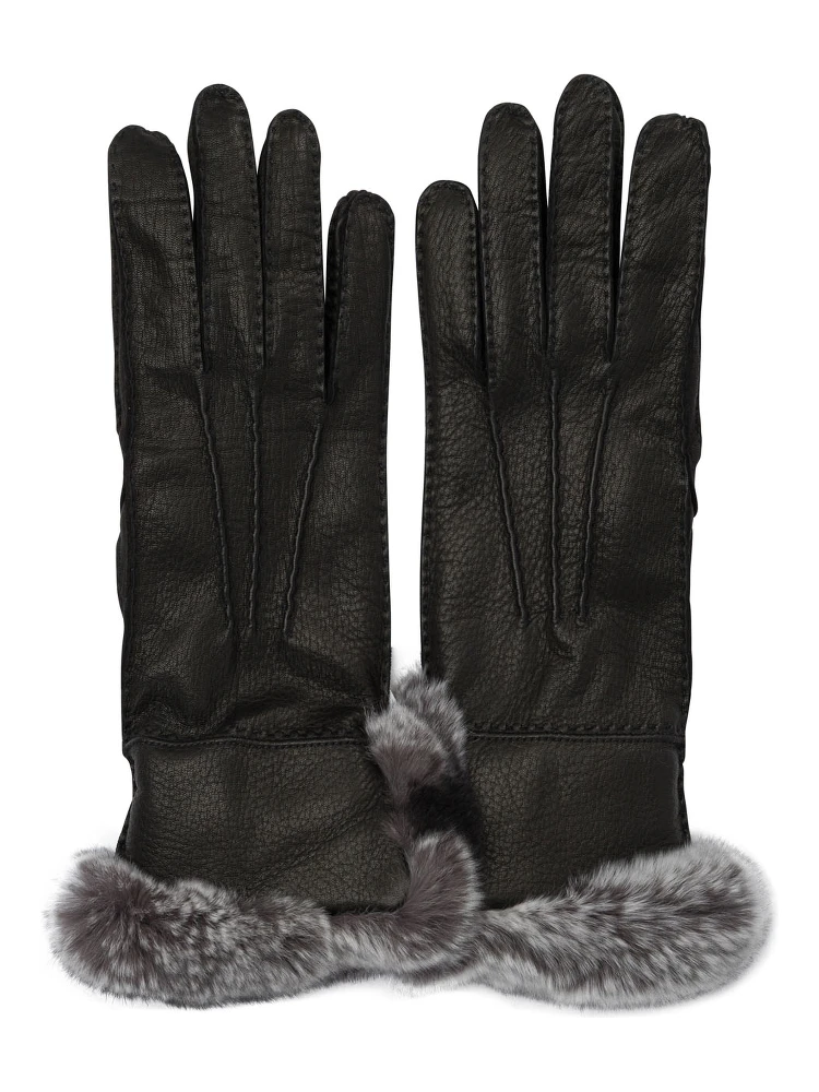 "85" leather gloves