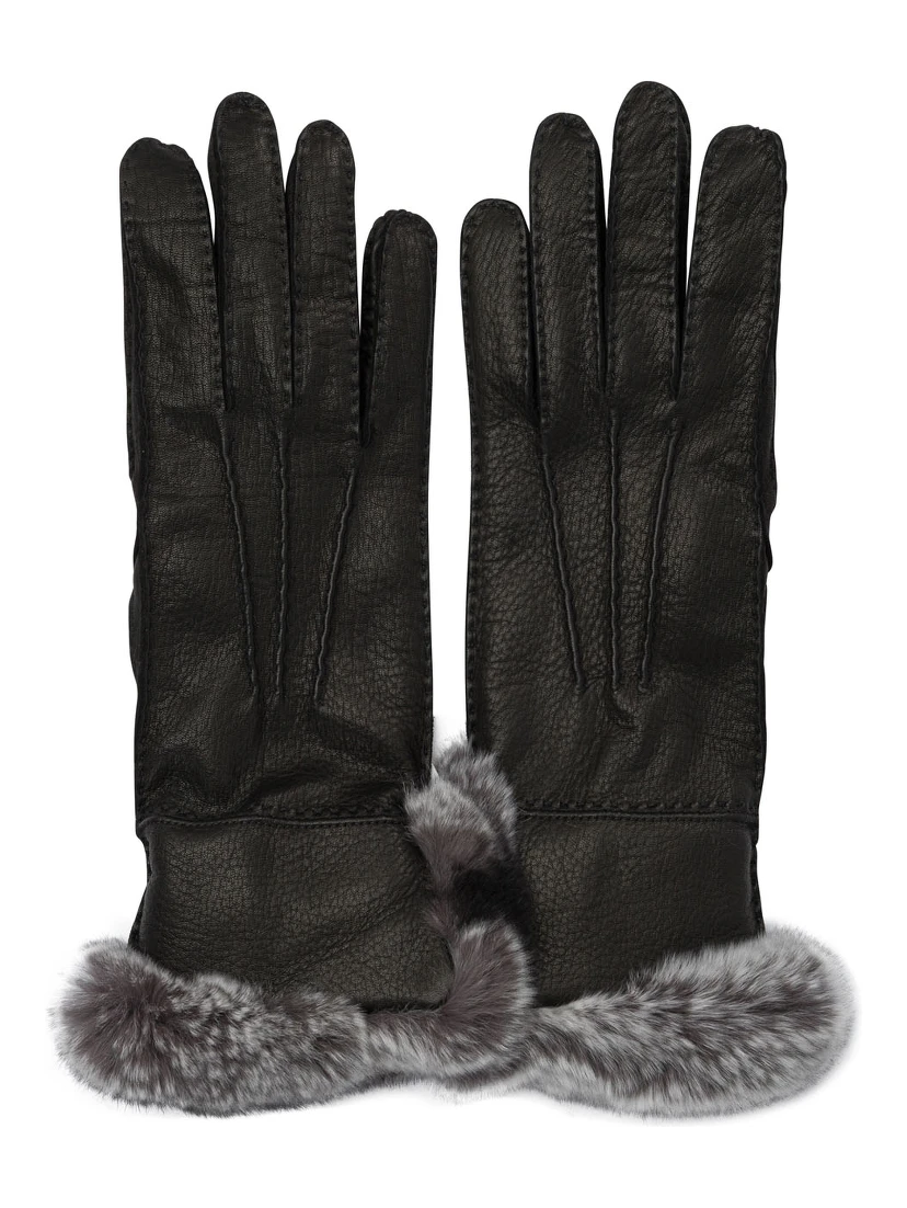 "85" leather gloves