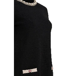 Embellished choker dress