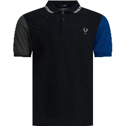 قميص بولو بأزرار سفلية "Comme Des Garçons X Fred Perry".