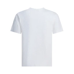 Cotton T-shirt with buttons