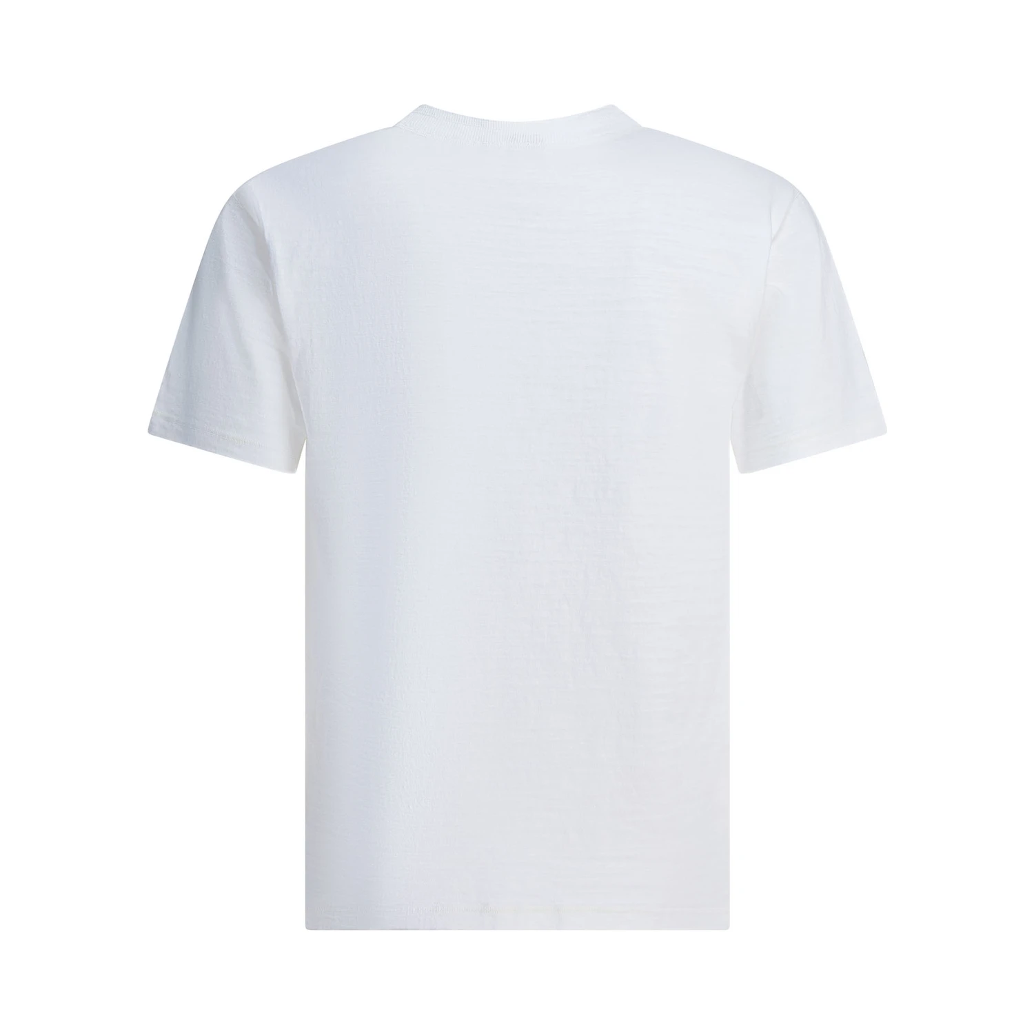 Cotton T-shirt with buttons