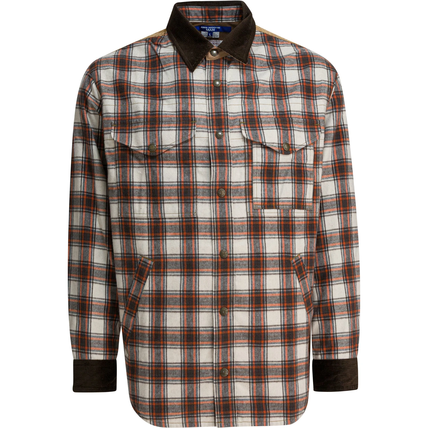Check overshirt jacket