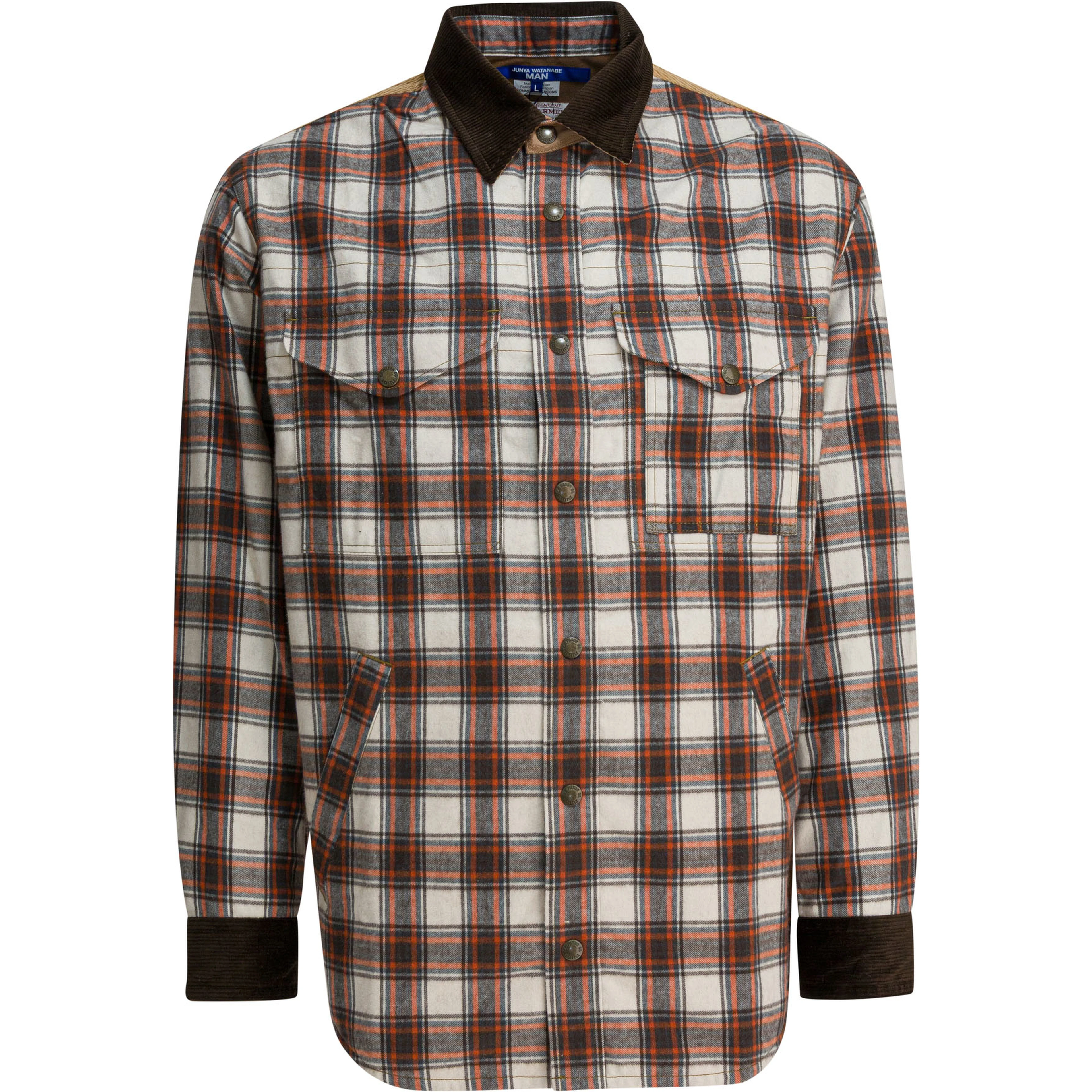 Check overshirt jacket