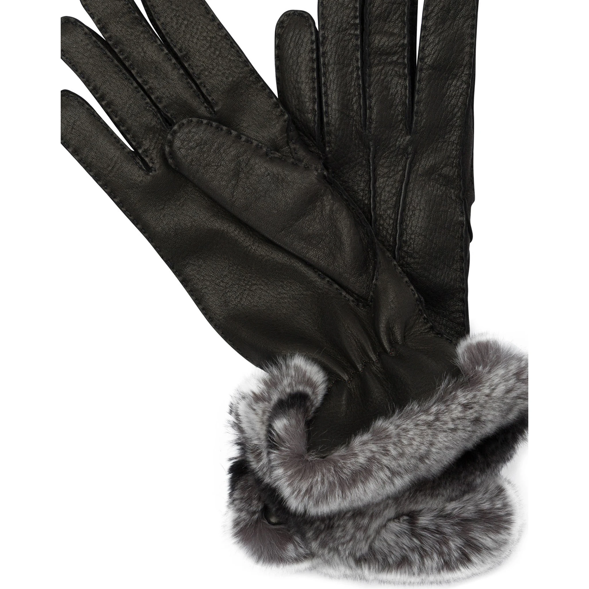 "85" leather gloves